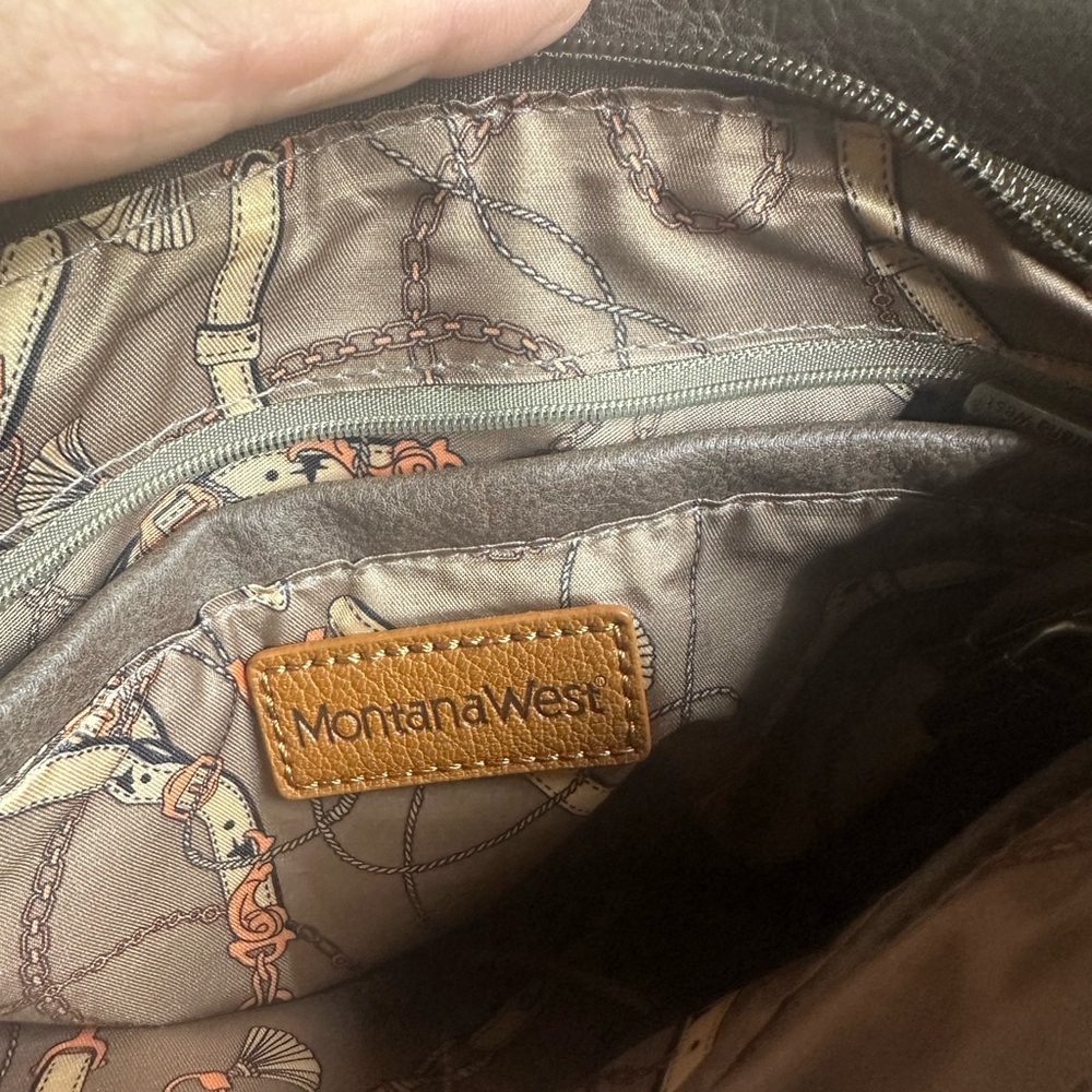 Montana West Men's Elegant Tan and Brown Backpack